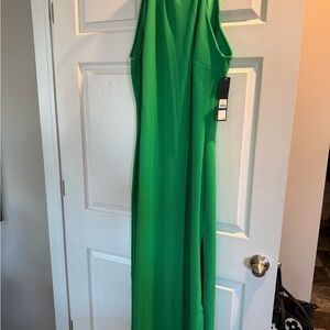 RACHEL Rachel Roy Vibrant Green Maxi Dress